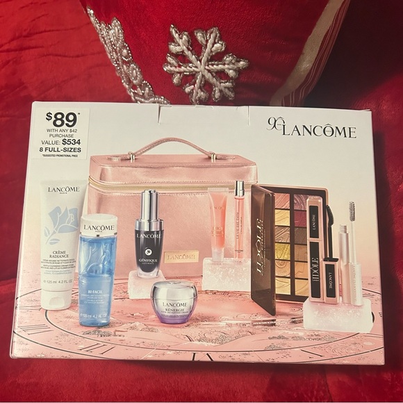 Lancôme Holiday Beauty Box 10PC Set w/4 Bonus Full Size Juicy Tubes & Samples💗 - Picture 6 of 12